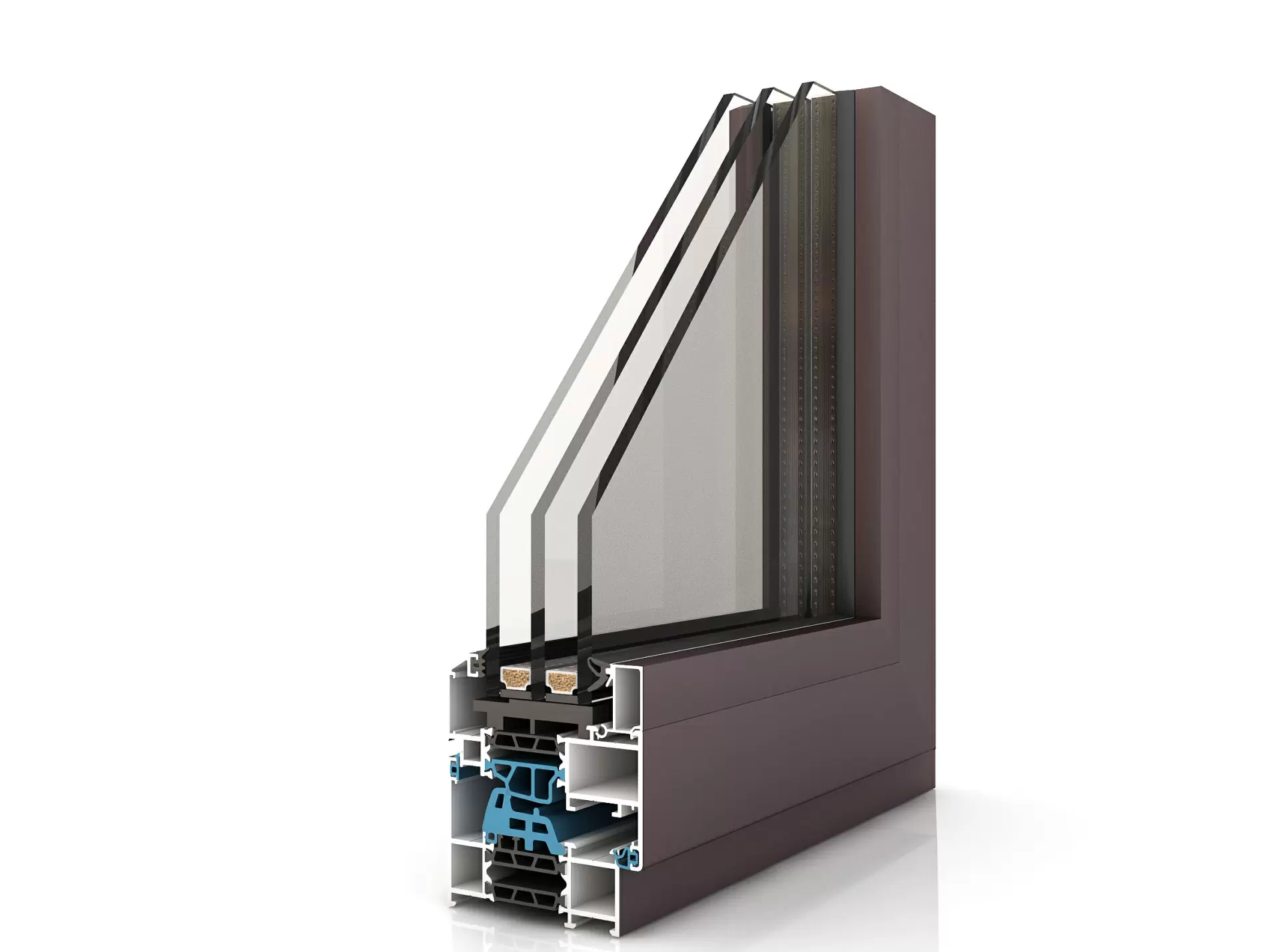 PRO LWD575W/A/F Алюминиевый оконный и дверной профиль