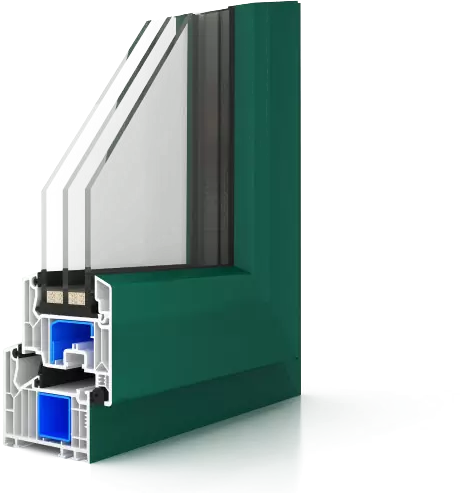 PWV82M/W/A/F оконный и дверной профиль U-PVC