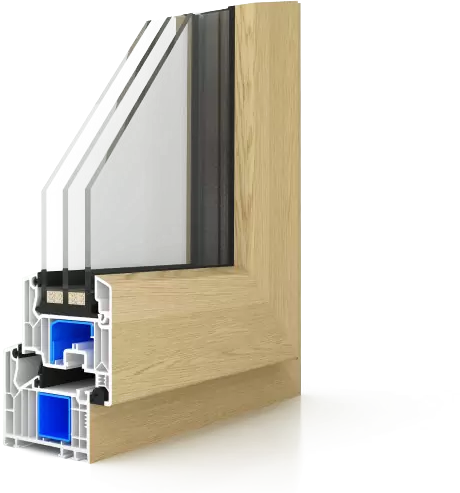 PWV82M/W/A/F оконный и дверной профиль U-PVC