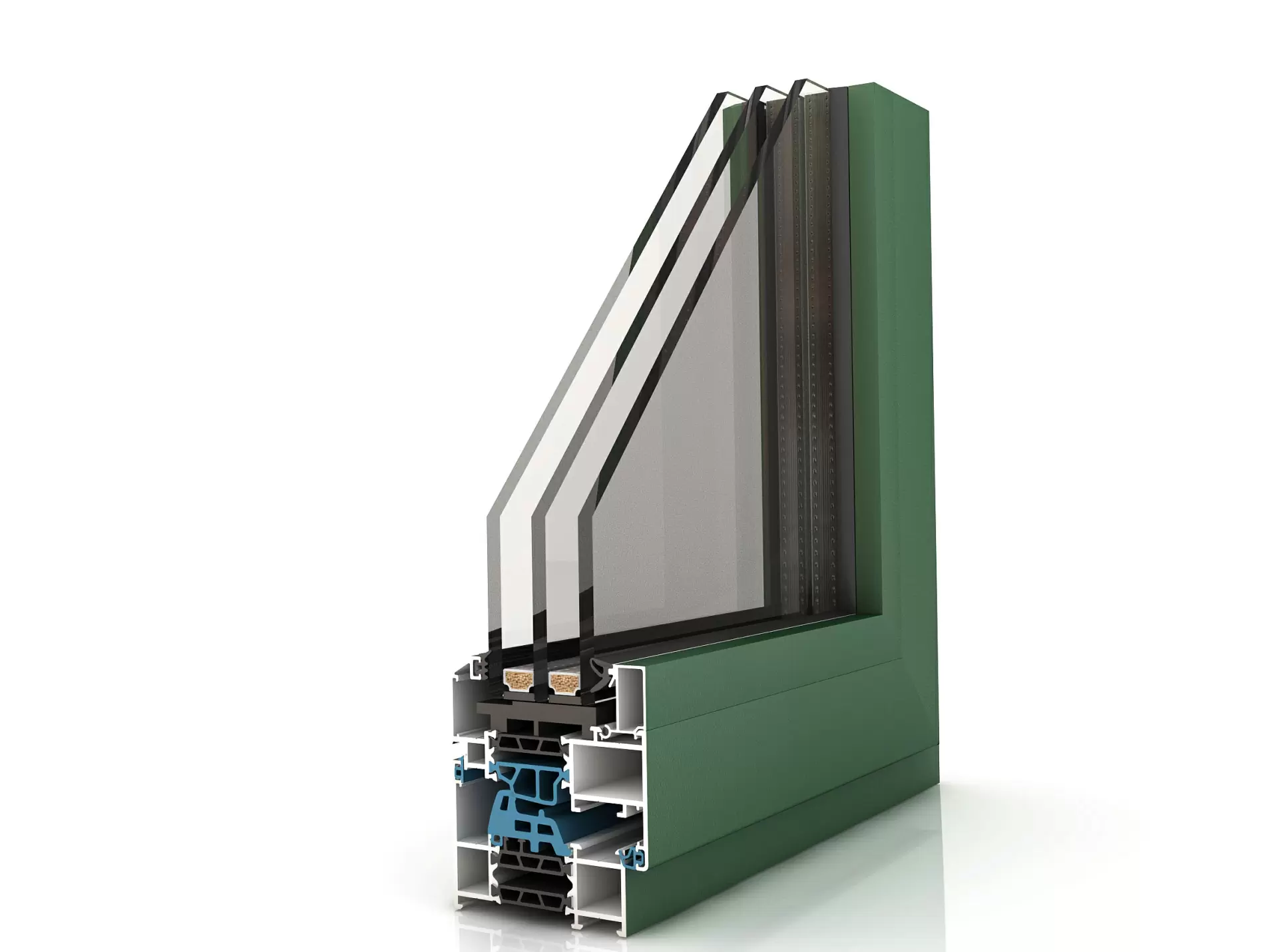 PRO LWD575W/A/F Алюминиевый оконный и дверной профиль