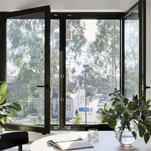 TGF85 Алюминиевое наклонно-поворотное окно заподлицо